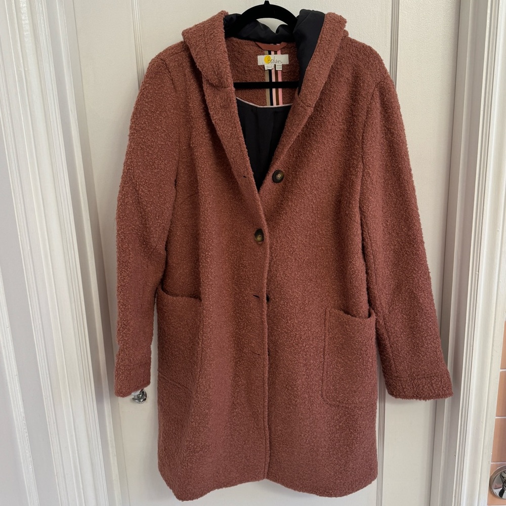 LIKE NEW Boden Cambridge Textured Coat